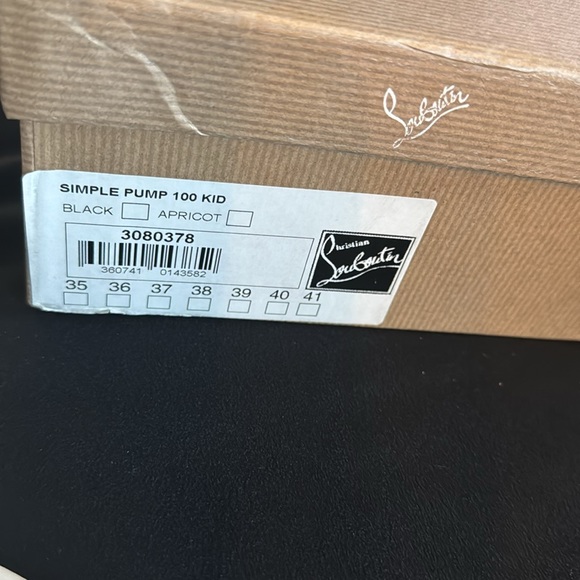 Christian Louboutin Simple Pump 100 Kid EU 35 - Picture 9 of 9